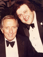 With Andy Williams