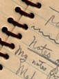 One of Jerry’s notebooks. Click to enlarge.